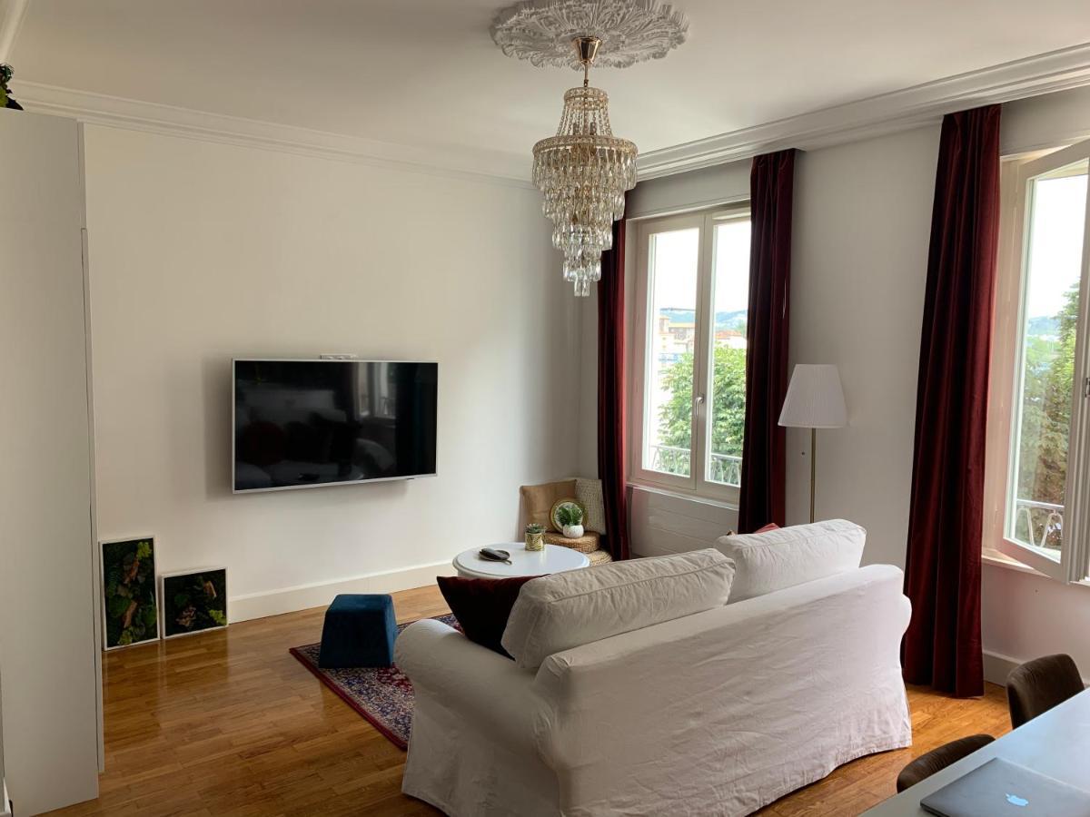 Appartement Avec Superbe Vue Sur Le Rhone Vienne  Exterior photo